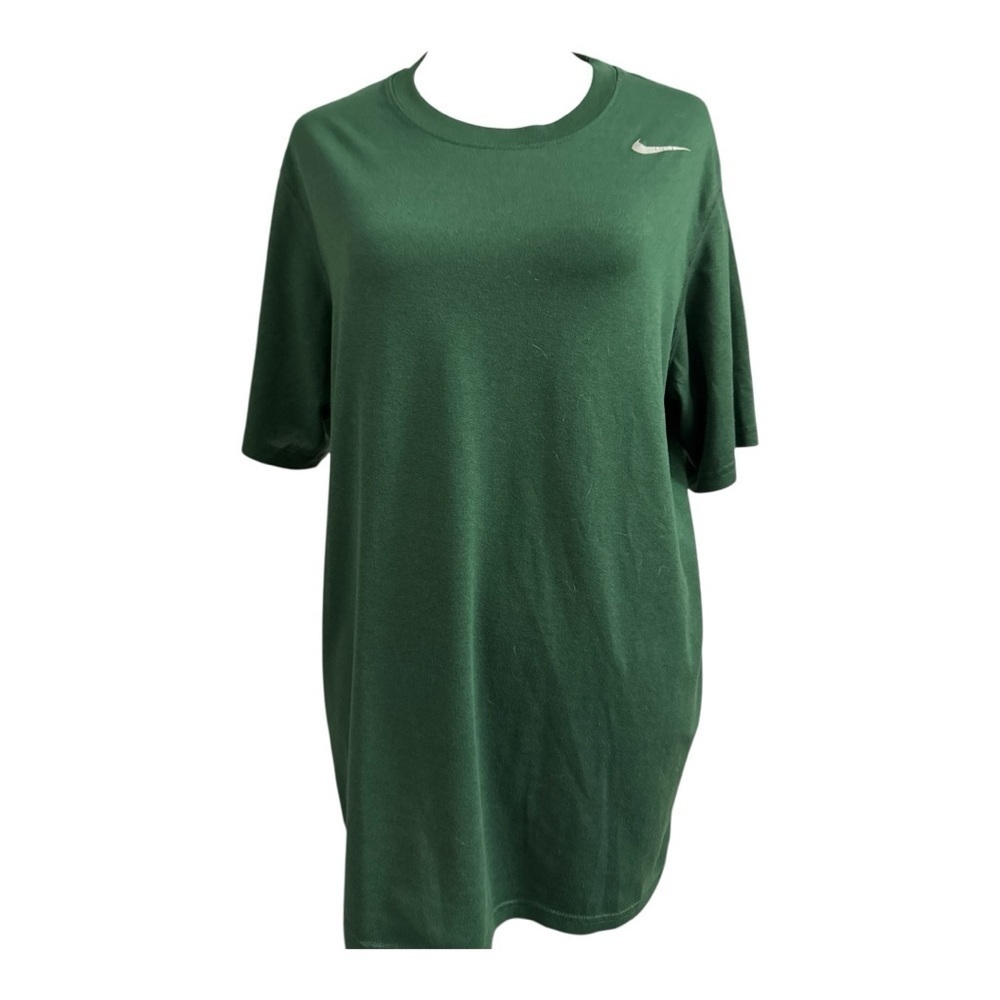 Nike Women's Dri-Fit Green Workout Top Medium
